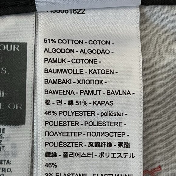 NWT Levi's Women's Black Relaxed Pants Size 33x30 High Rise Tapered Leg Stretch - Picture 8 of 12